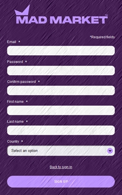 The first step of registration